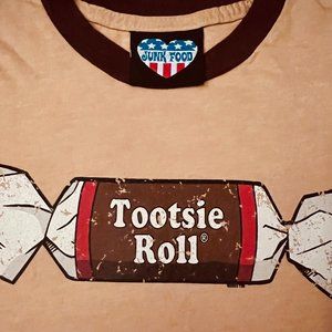 Tootsie Roll t-shirt, by JUNK FOOD